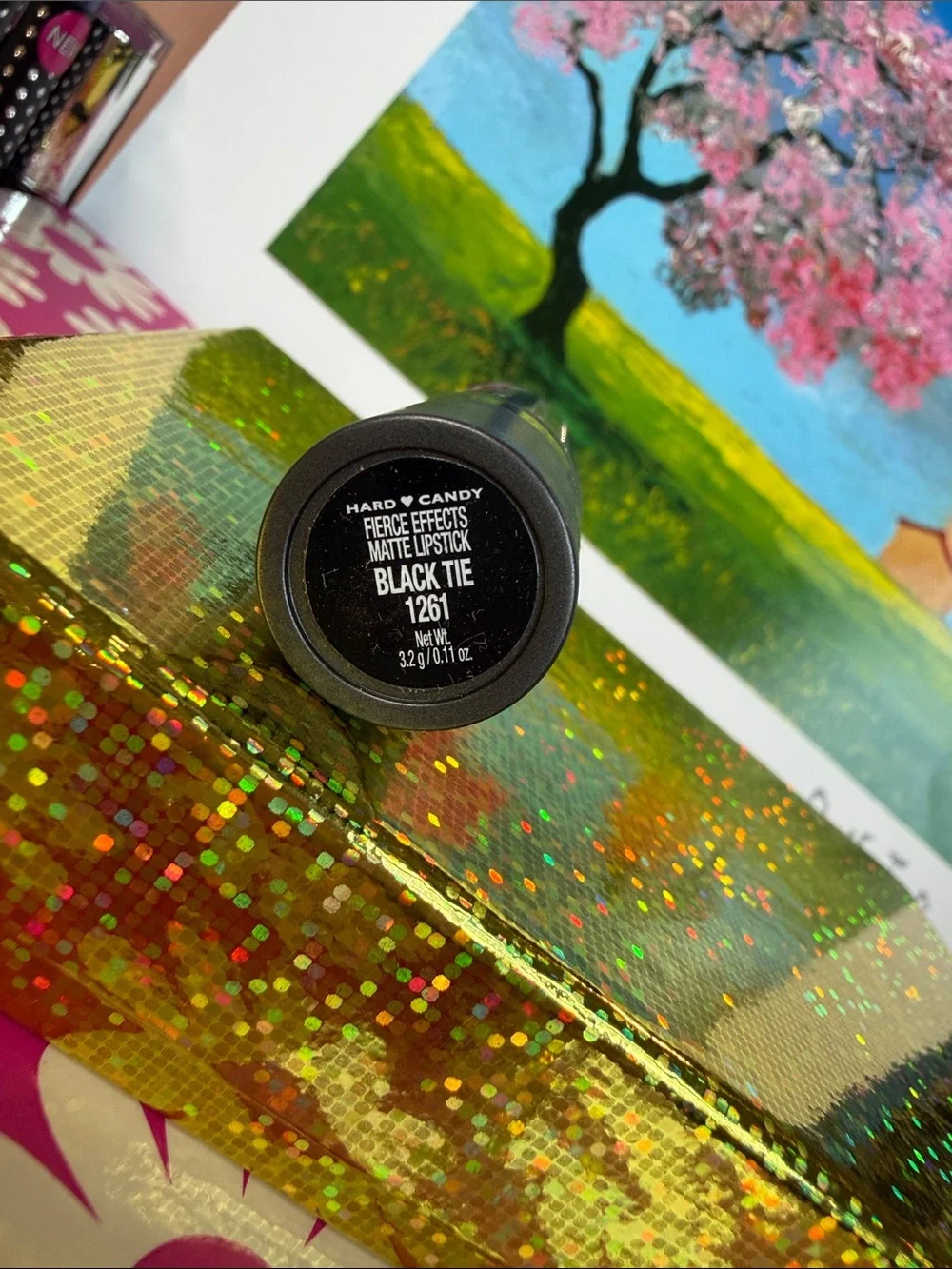 Hard Candy Black Tie Fierce‎ Effects Matte Studded Lipstick